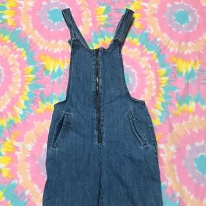 Zipper overalls